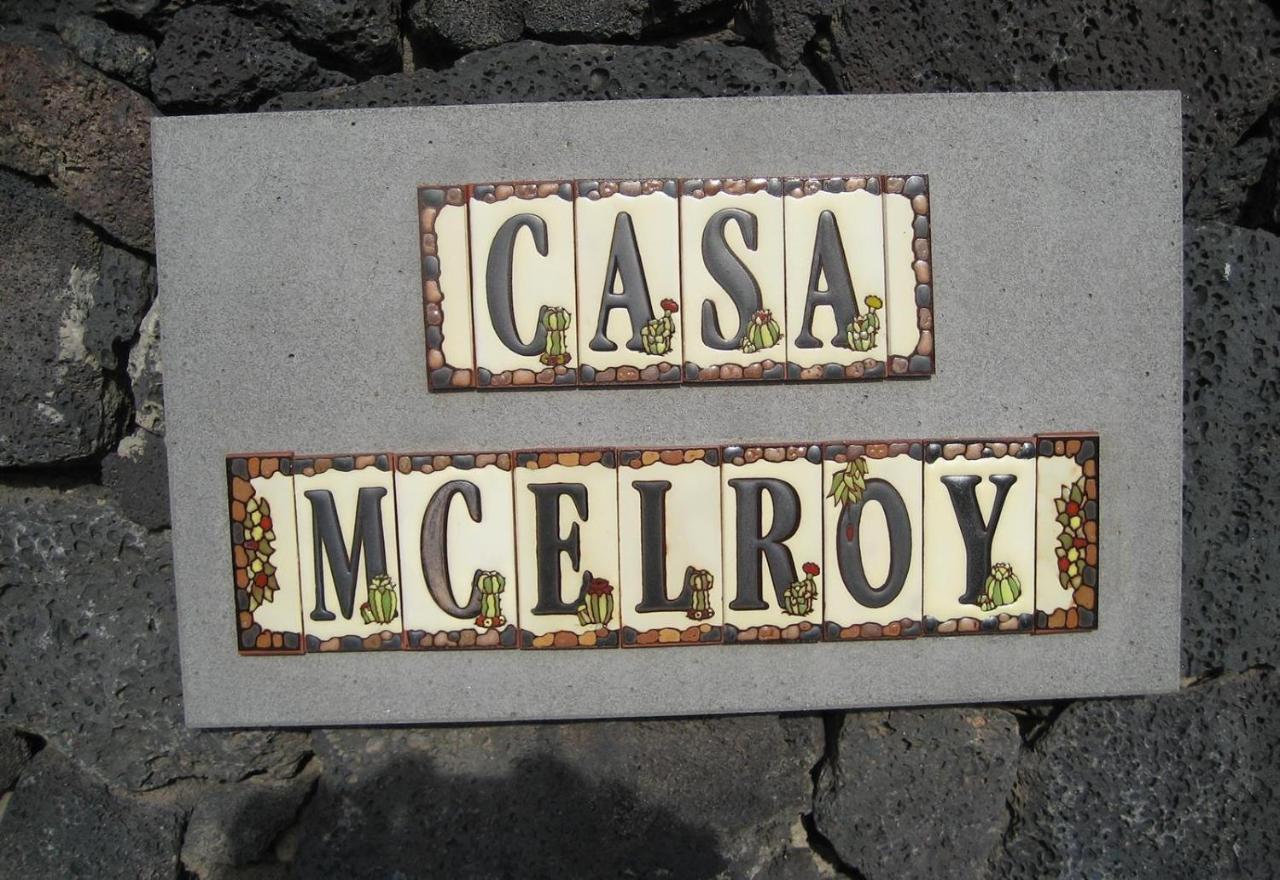 Casa Mcelroy Villa Tías Eksteriør billede